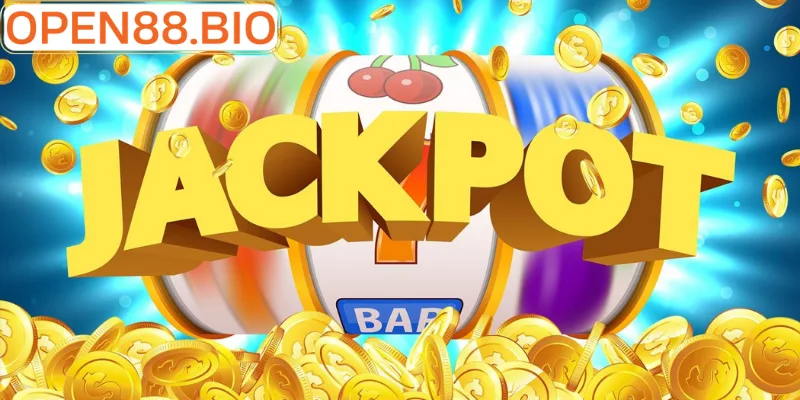 Bí Kíp Chinh Phục Nổ Hũ Open88: Cơ Hội Săn Jackpot Khủng Biểu tượng Jackpot lớn tại chuyên mục nổ hũ Open88