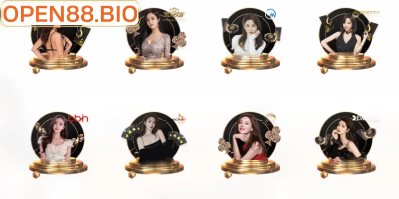 Sảnh Casino Open88: Sòng Bài Trực Tuyến Đẳng Cấp Quốc Tế Giao diện sảnh cược casino Open88 chuyên nghiệp