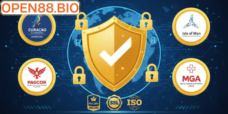 Giới Thiệu Open88: Nhà Cái Cá Cược Trực Tuyến Mới 2026 4 giấy phép quốc tế và 3 bảo mật tại nhà cái Open88